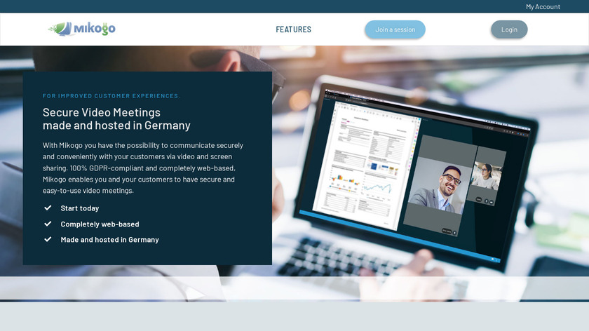BeamYourScreen Landing Page
