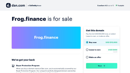 Frog Finance image