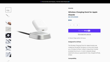 Proper Wireless Charger for Airpods image