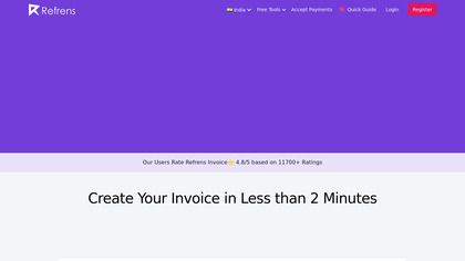 Refrens Invoices image