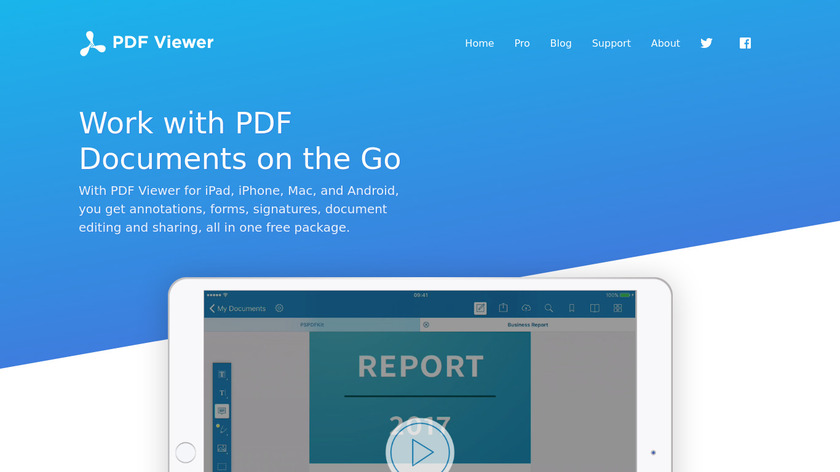PDF Viewer Landing Page