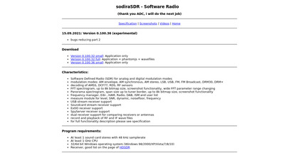 SodiraSDR image