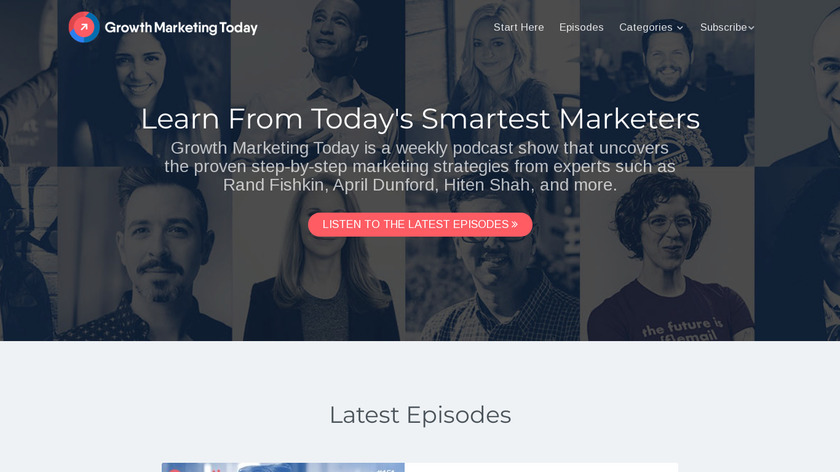 Growth Marketing Today Landing Page