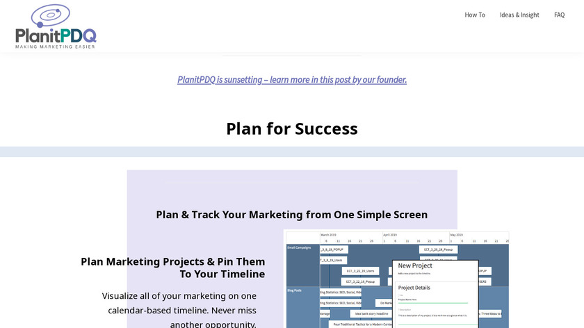 PlanITPDQ Landing Page