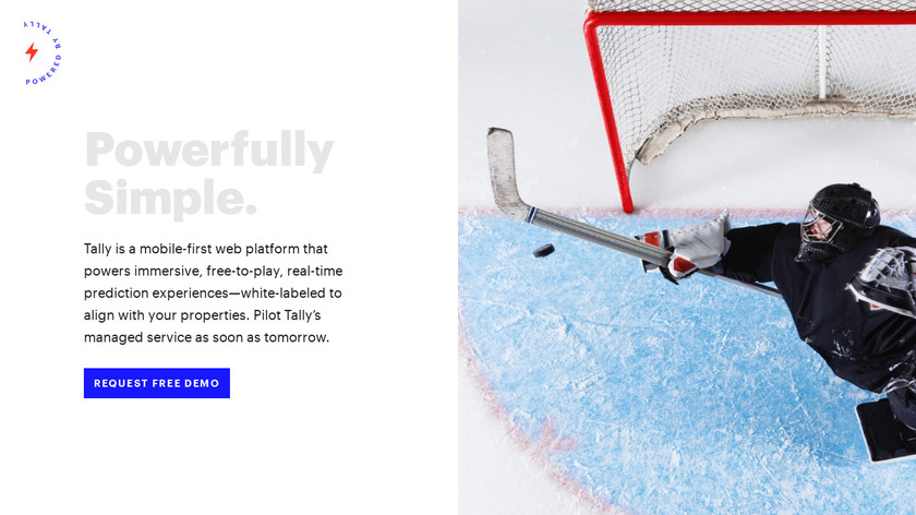 Tally: Sports Predictions Landing Page