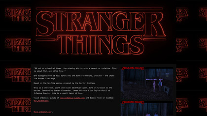 Stranger Things: The (Unofficial) Game image