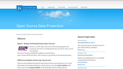 Bareos image