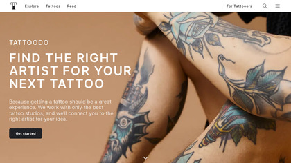 Tattoodo App image