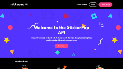 StickerPop API image