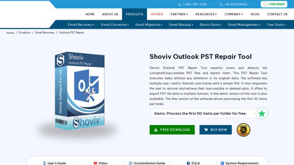 Shoviv PST Repair image