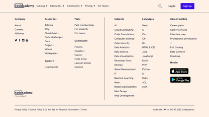 Codecademy's Learn Rails image