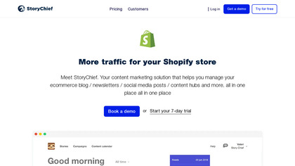 Content Marketing for Shopify image