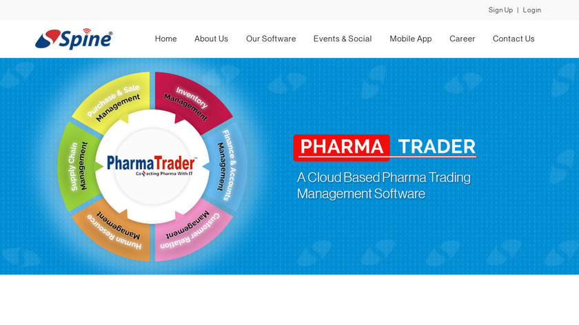 PharmaTrader Landing Page