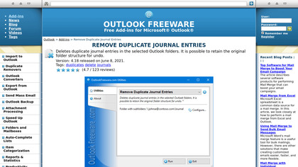 Remove Duplicate Journal Entries image