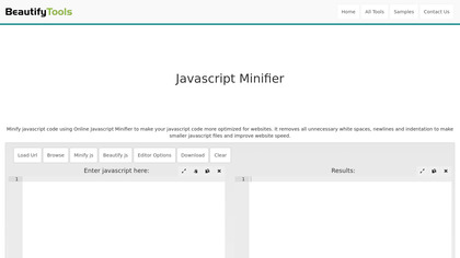Javascript Minifier image