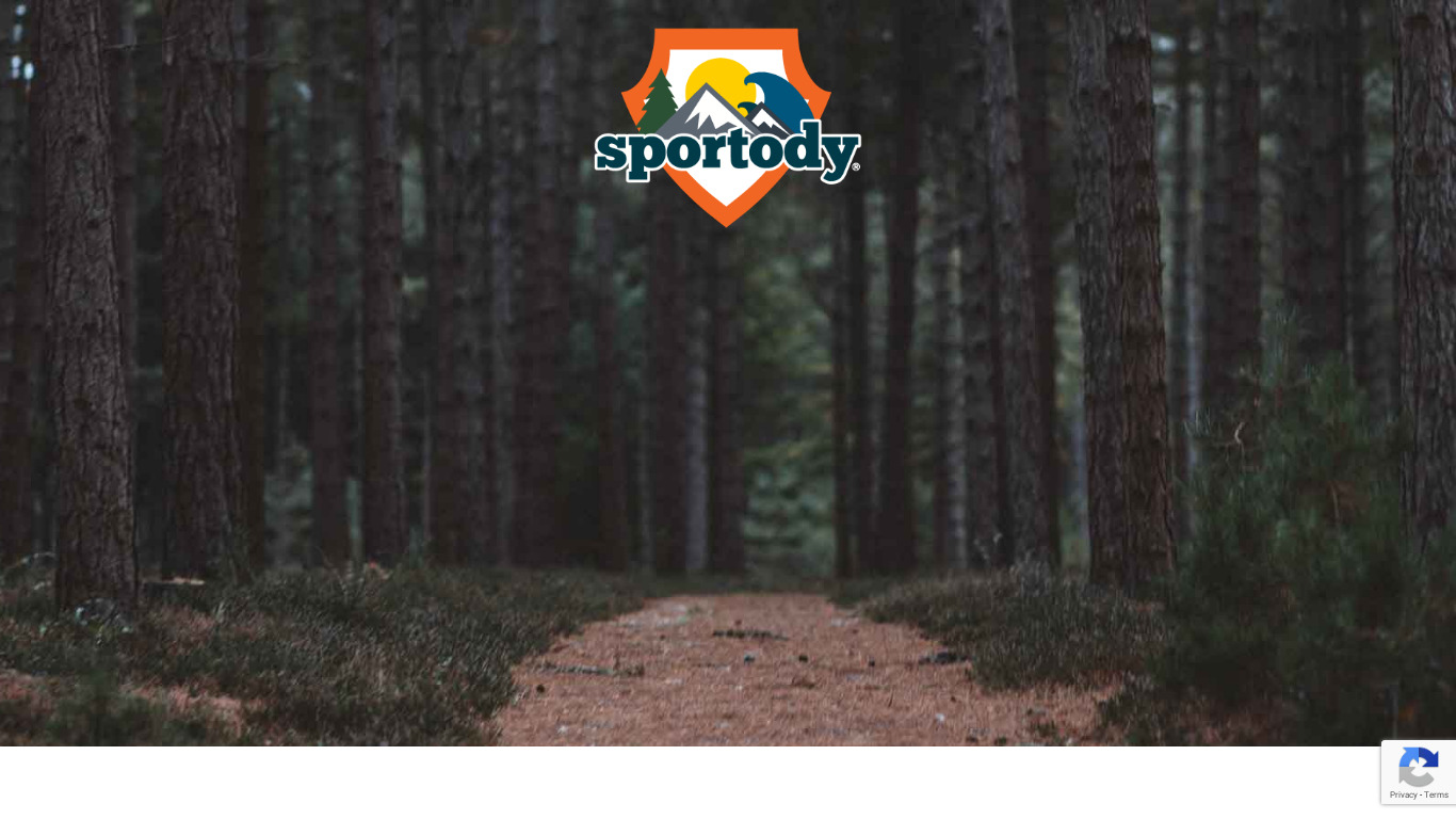 Sportody Landing page