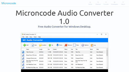 Microncode Audio Converter image