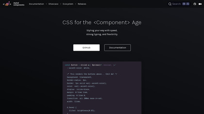 styled-components screenshot