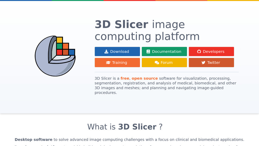 3D Slicer Landing Page