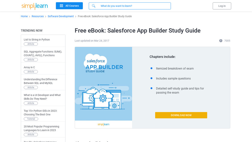 Salesforce App Builder Study Guide Landing Page