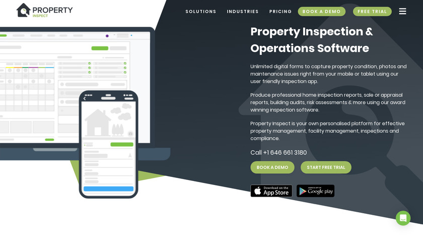 Property Inspect Landing Page