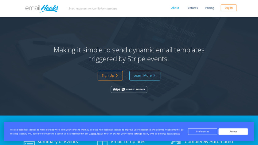 EmailHooks Landing Page