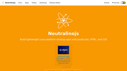 NeutralinoJS image