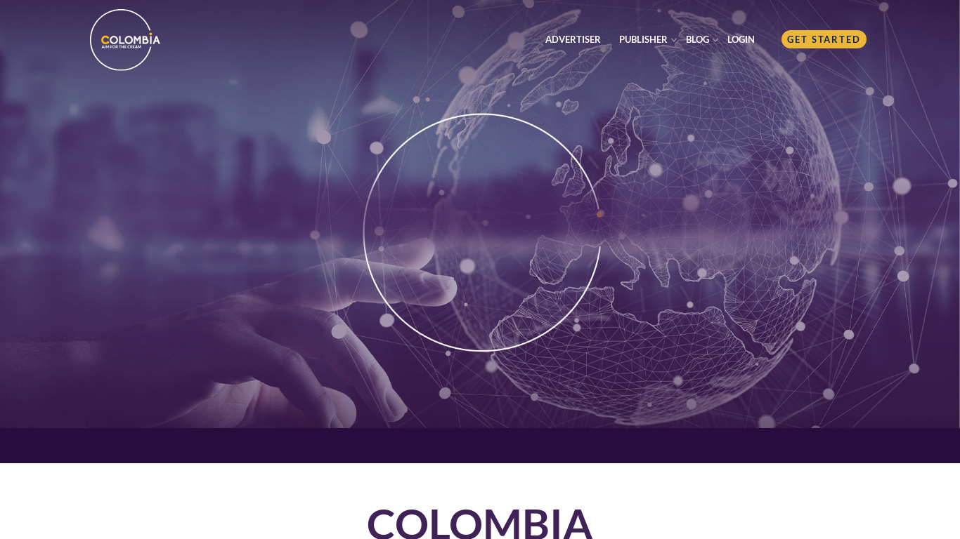 Colombia Ads Landing page