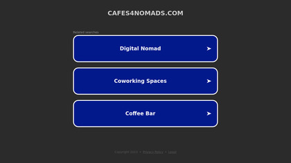 Cafes 4 Nomads image
