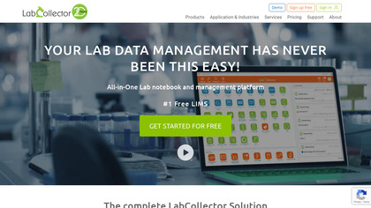 LabCollector LIMS image