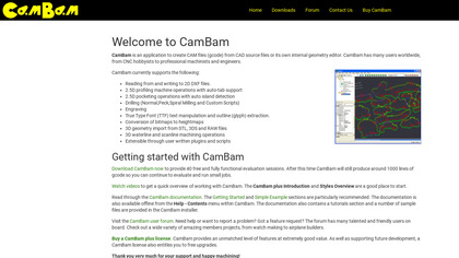 CamBam image
