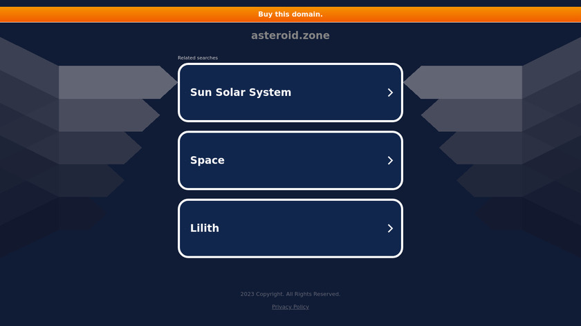 Asteroid Landing Page