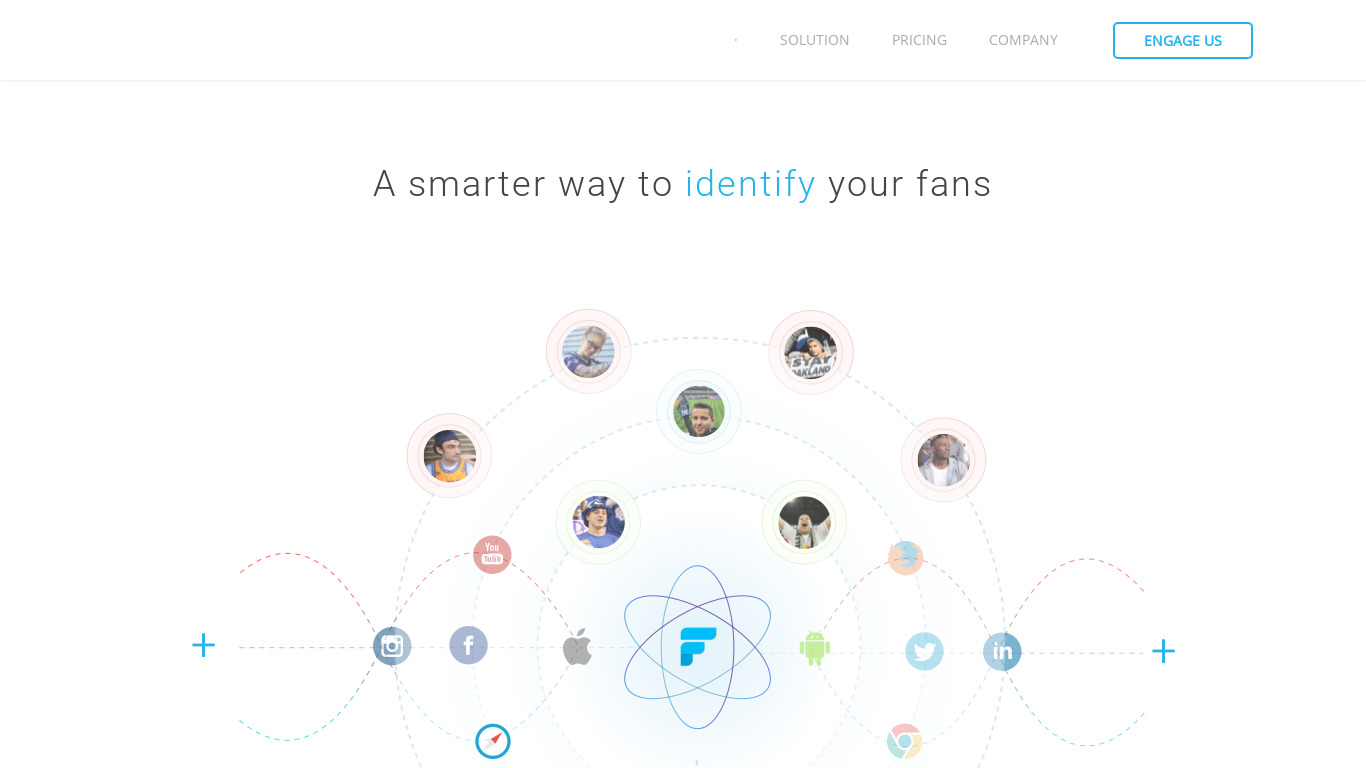 Fanly Landing page