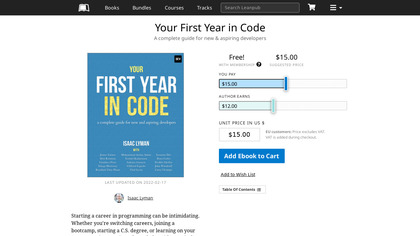 Your First Year in Code image