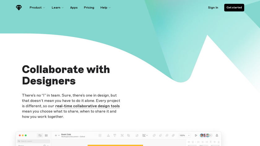 Sketch for Teams Landing Page