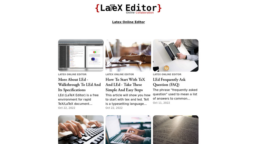 LEd Landing Page