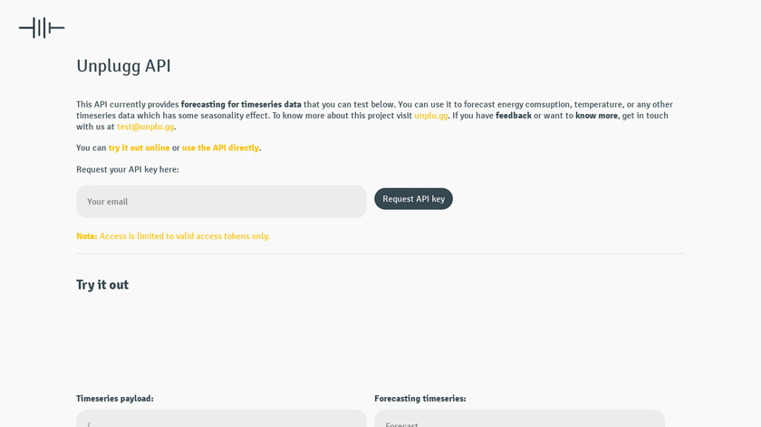 Unplugg Landing Page