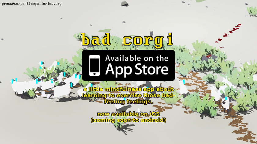 Bad Corgi Landing Page