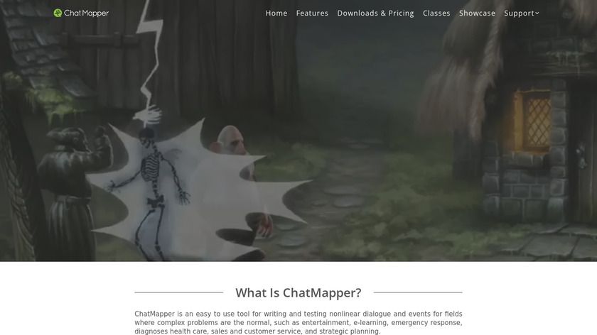Chat Mapper Landing Page