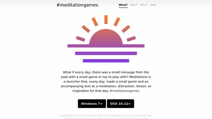 Meditations Games image