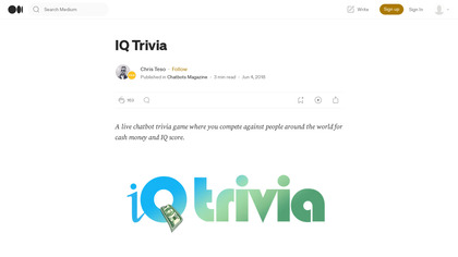 IQ Trivia image