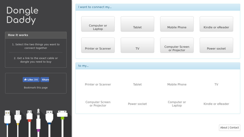 Dongle Daddy Landing Page