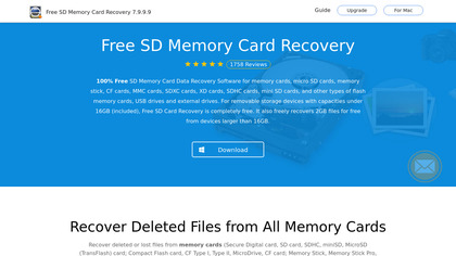 Free SD Memory Card Recovery image