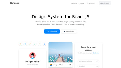 Atomize React image