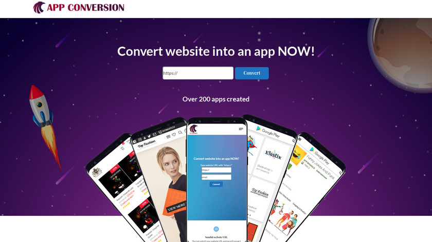 App Conversion Landing Page