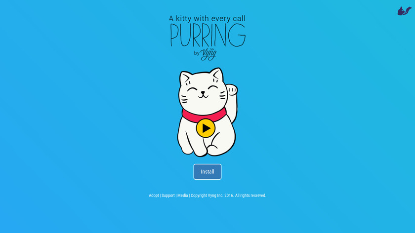 puRRing Landing Page
