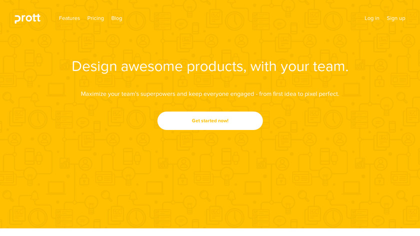 Prott Landing Page
