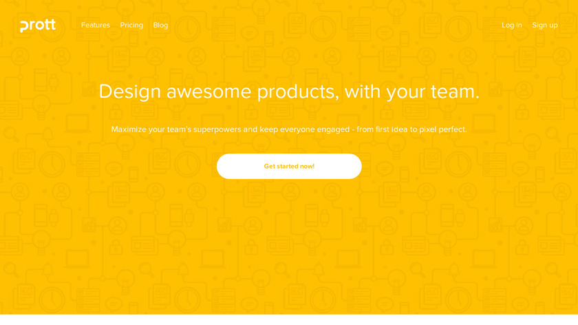 Prott Landing Page