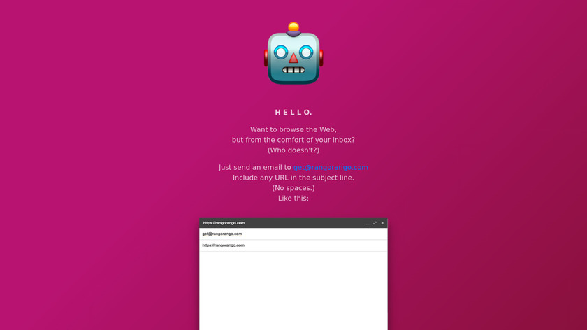RangoRango Landing Page