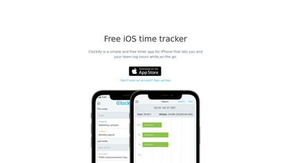Clockify for iOS image